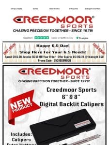 Introducing The New Creedmoor Sports Digital Calipers!