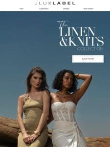Introducing the LINEN & KNITS collection