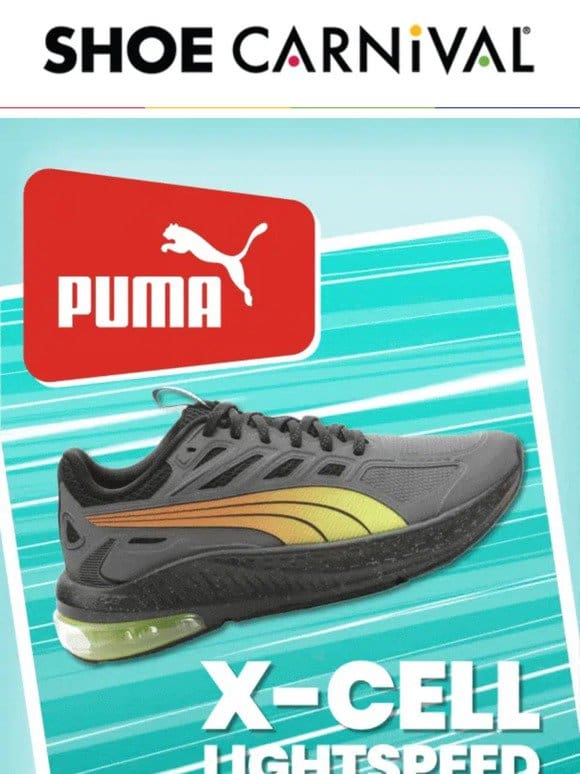 Introducing the Puma X-Cell Lightspeed!