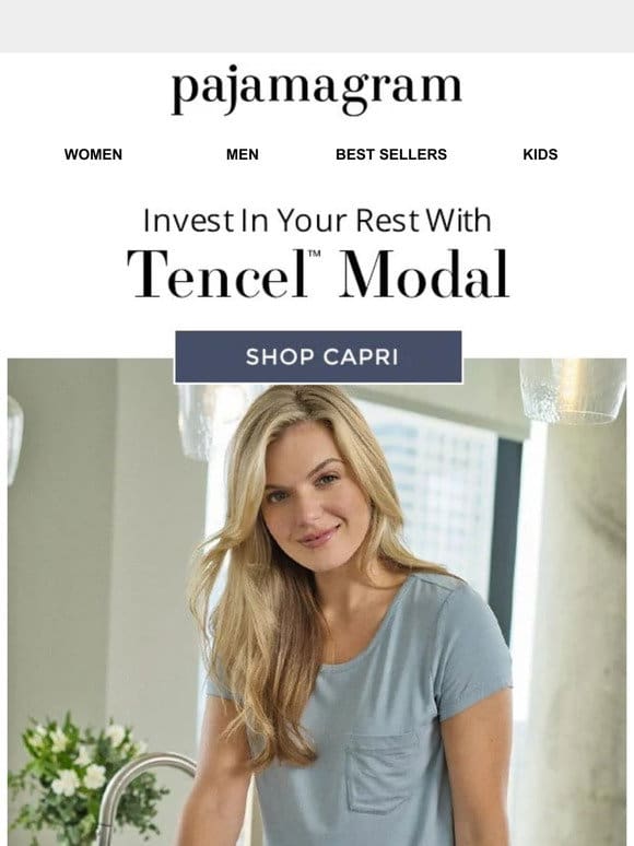 Invest In Your Rest， Invest In Tencel™ Modal