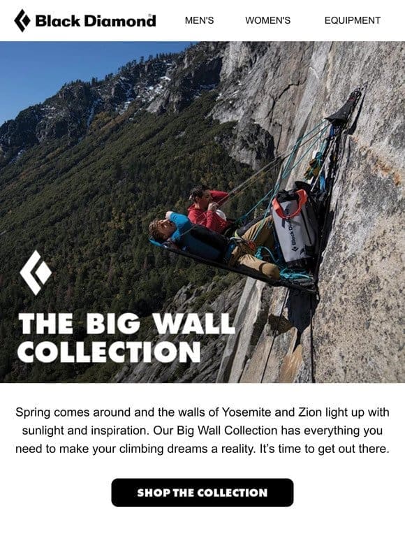 It’s Big Wall Season