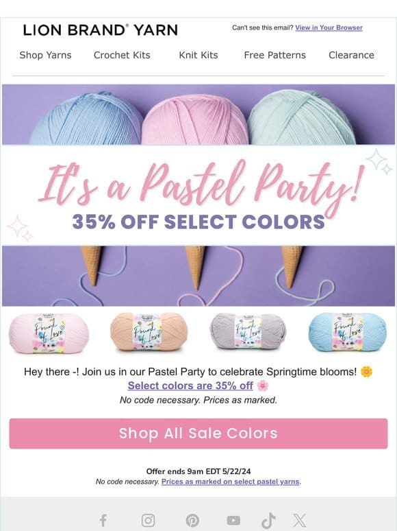 It’s a Pastel Party!