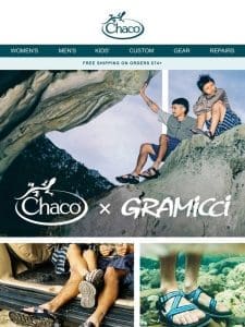 JUST DROPPED: Chaco x Gramicci