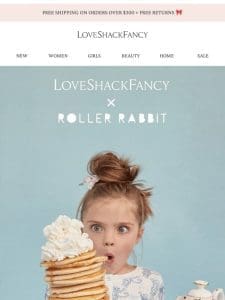 JUST IN: Our New LoveShackFancy x Roller Rabbit Capsule