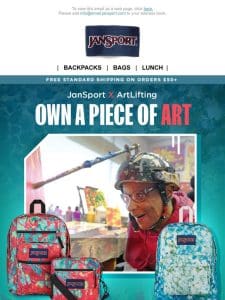 JanSport X ArtLifting