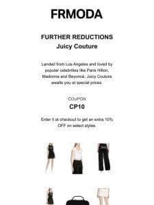 Juicy Couture: The hottest for the summer