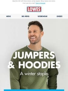 Jumpers & Hoodies | A winter staple