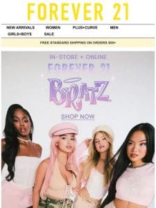 Just Dropped: Forever 21 x Bratz Collection