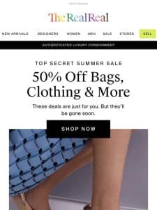 Just for you: 50% off