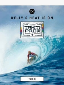 Kelly’s Heat Is in the Water!