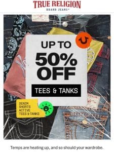 LIMITED TIME: UP TO 50% OFF TEES