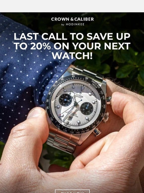 Last Call To Shop The Start Of Summer Savings Event