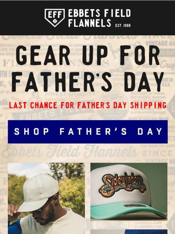 Last chance to get it for Father’s Day