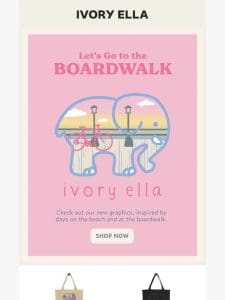 Let’s Go For A Walk On The Boardwalk!   ☀️ New Design Spotlight