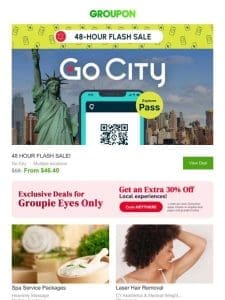 Limited Offer: 48hr Go City Sale – Up to 20% off Attraction Passes