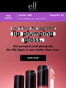 Lip Plumping Gloss just got an upgrade.
