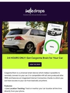 Live NOW on Indiegogo: Flash Deal on Cargenta Brain for Your Car