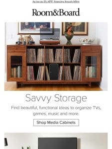 Living room storage solutions