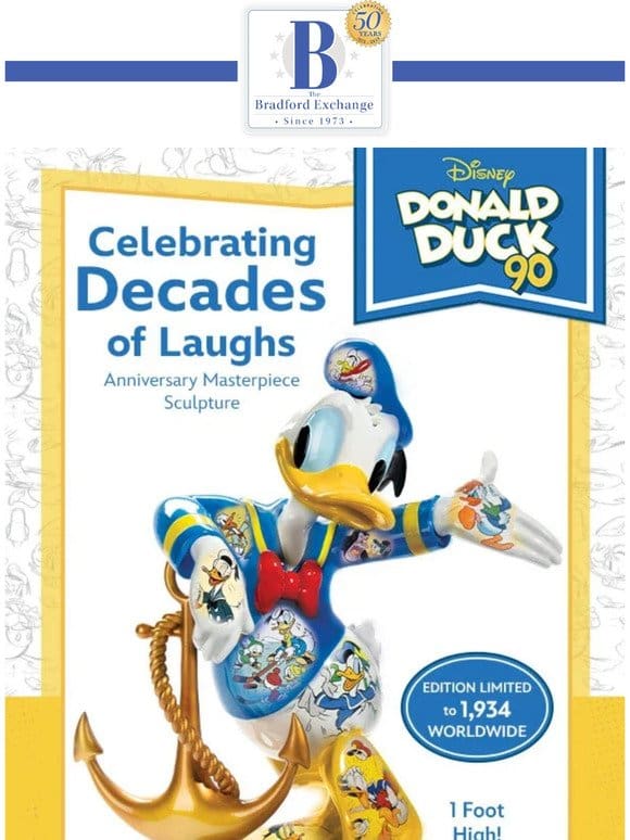 Love Donald Duck? Celebrate 90 Classy & Quacky Years!