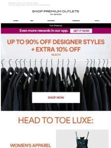 Luxe Looks For All | Up to 90% off