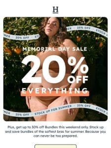 MDW only: 20% off everything