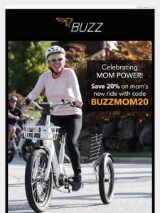 MOM POWER ? – Save 20% for Mother’s Day