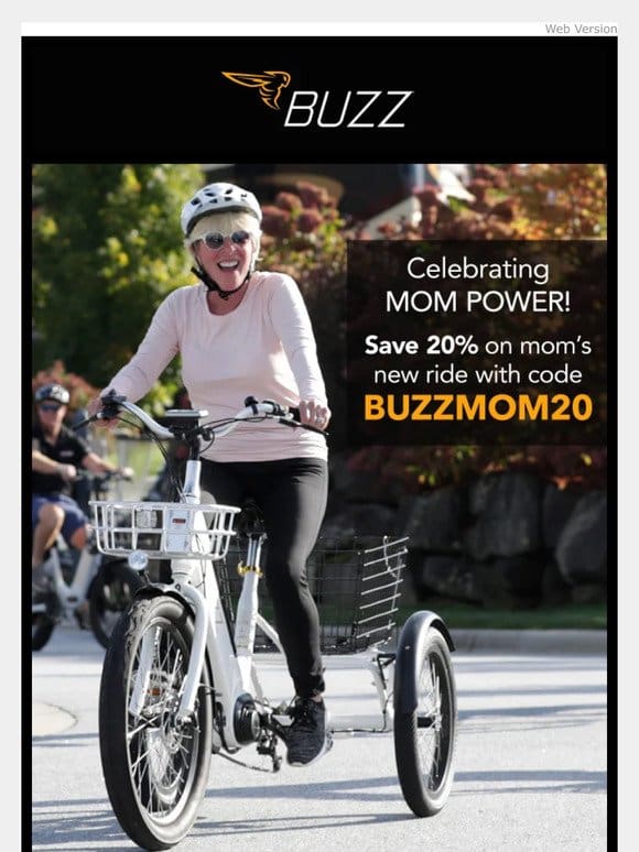 MOM POWER ? – Save 20% for Mother’s Day