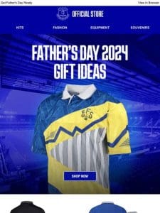 Make Dad’s Day with Everton: Perfect Gifts for Every Blue!