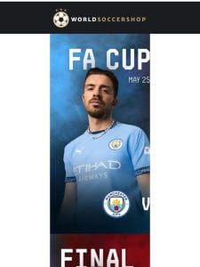 Manchester Fights it Out for the FA Cup! Shop United and City Now!