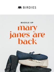 Mary Janes are back