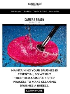 Master the Art of Clean Brushes: Your 3-Step Guide