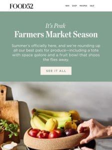 Master the farmers market this summer.