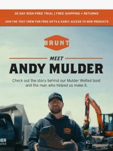 Meet Andy Mulder