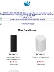 Meet Sonos Ace: The First-Ever Headphones from Sonos