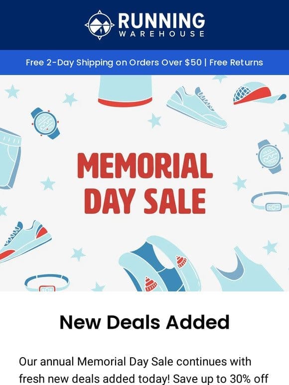 Memorial Day Sale – New Deals Added