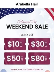 Memorial Day Sale