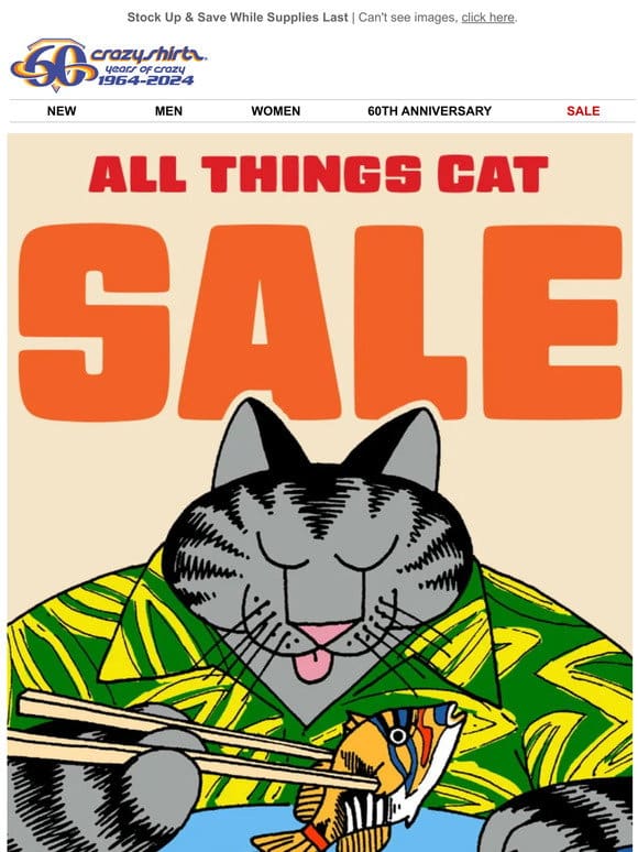 Meow-velous Savings   B. Kliban Cats Now On Sale!