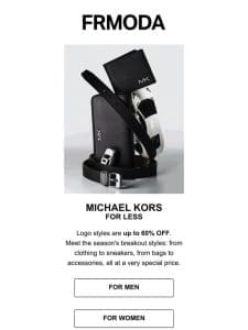 Michael Kors: Your go-to on Sale