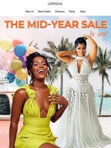 Mid-Year Sale Starts Now.  Don’t Miss Out!