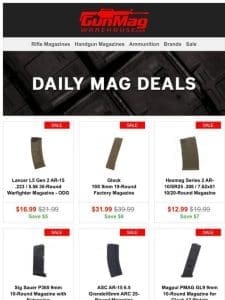 Midweek Magazine Deals! | Lancer L5 Gen 2 AR-15 30rd Mag for $17