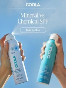 Mineral vs. Chemical Sunscreen