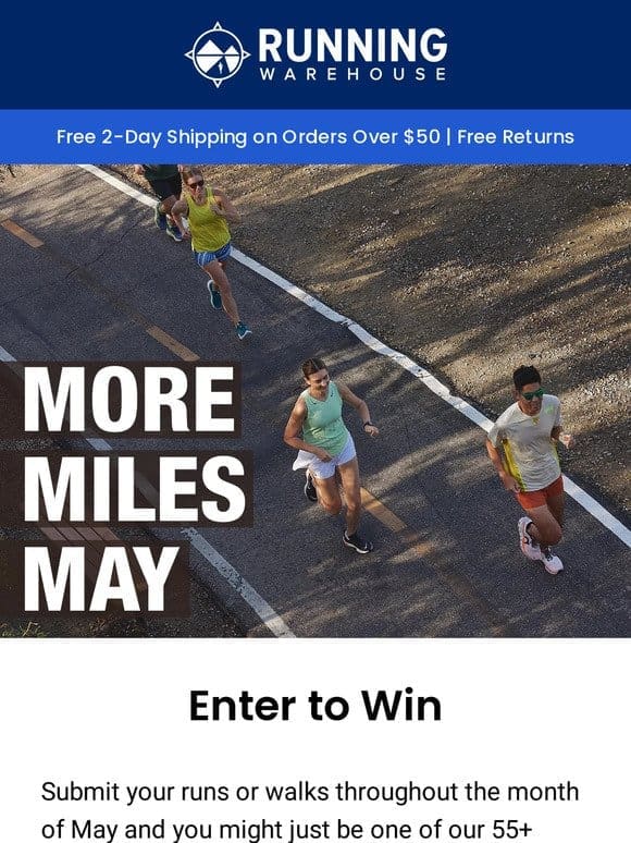 More Miles May – Enter to Win a $1000 Shopping Spree