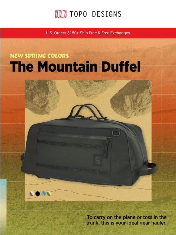 Mountain Duffel: The Perfect Travel Companion