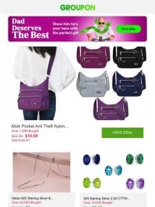 Multi Pocket Anti Theft Nylon Crossbody Messenger Bag and More