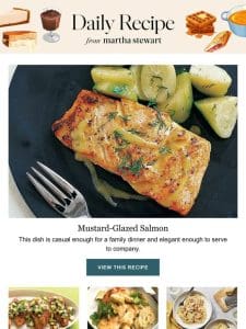 Mustard-Glazed Salmon