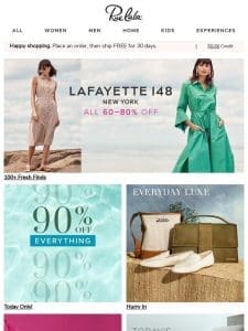 N-E-W! Lafayette 148 New York All 60 – 80% Off • 90% Off Everything: Today Only!
