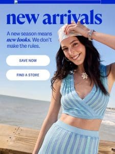 N-E-W arrivals for less