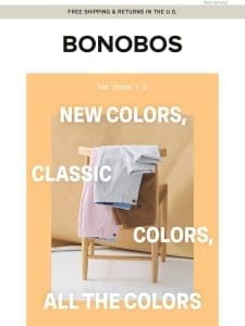 NEW COLORS: The Chino 2.0