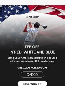 NEW DROP: Patriotic Headcovers