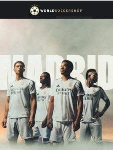 //NEW DROP// Real Madrid Home Jerseys from adidas， including Pre-Orders for Mbappé Jerseys!